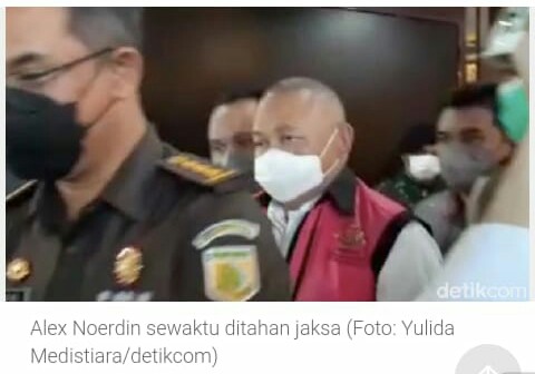 Alex Noerdin Ditetapkan Sebagai Kasus Korupsi