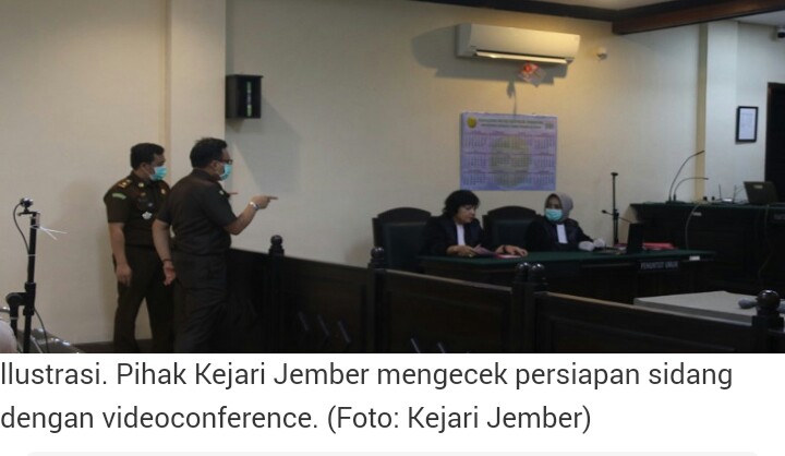 Dosen UNEJ Tersangka Pencabulan Menjalani Sidang Perdana