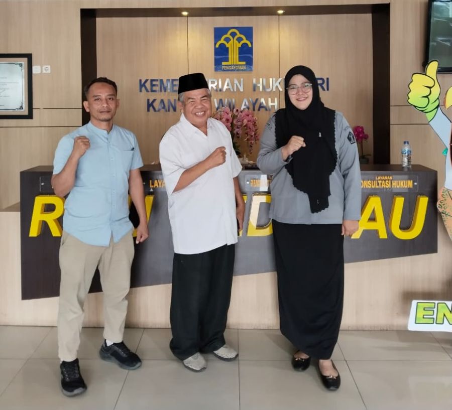 LBH Rajapekad dan Media Hukum News Jalin Sinergi dengan Kemenkum Riau