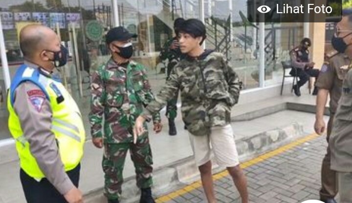 Pemuda Pelanggar Prokes dan Lawan Petugas di Ciputat Dijerat UU Karantina